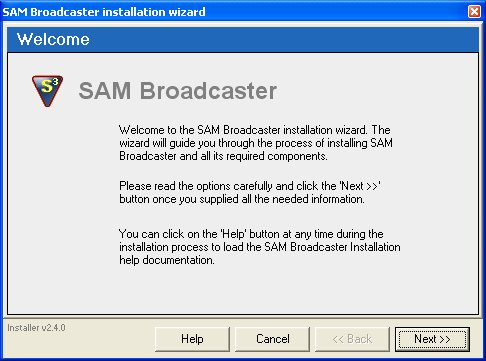 sam broadcaster 4.2.2 connect to icecast 2